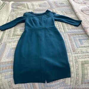 Vintage Boden Dress Teal/Dark Bllue-Green